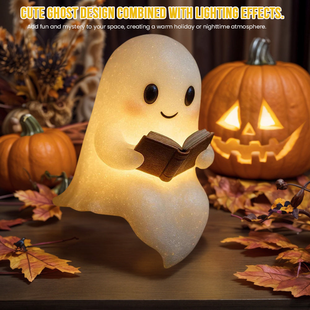 Urocza lampka nocna LED w kształcie ducha. Idealny prezent dla dzieci. Lampka nocna, lampka przy łóżku Dekoracje na Halloween. Urocza lampka w kształcie ducha, która daje ciepłe światło
