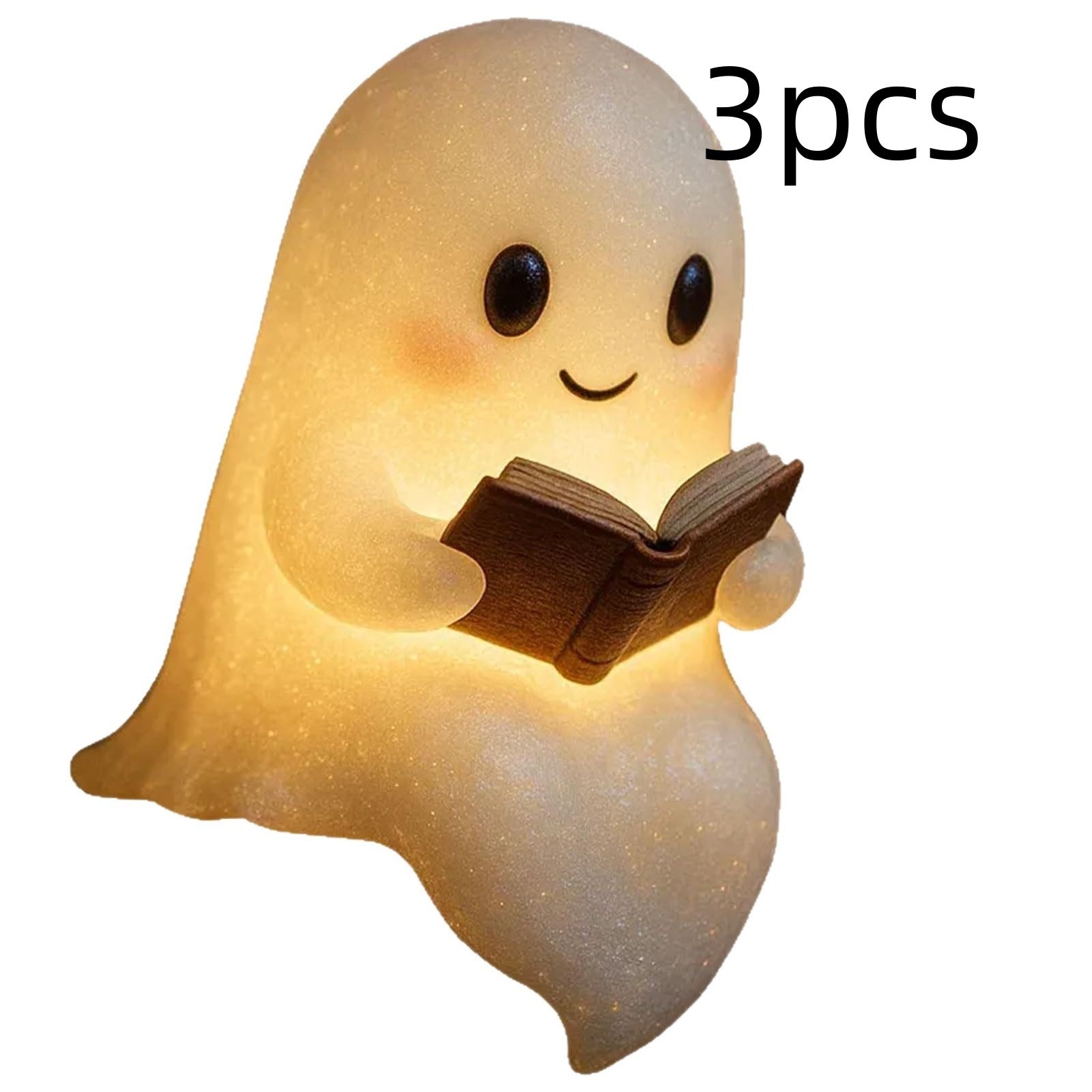 Urocza lampka nocna LED w kształcie ducha. Idealny prezent dla dzieci. Lampka nocna, lampka przy łóżku Dekoracje na Halloween. Urocza lampka w kształcie ducha, która daje ciepłe światło